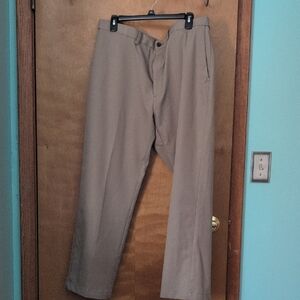 Men's Classic Straight-Leg Dress Pants - Tan